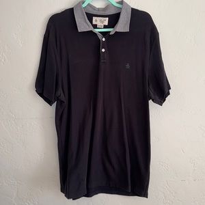 Men’s Original Penguin navy blue polo